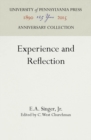 Experience and Reflection - Book