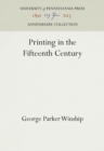 Printing in the Fifteenth Century - Book