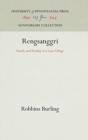 Rengsanggri : Family and Kinship in a Garo Village - Book