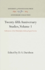 Twenty-fifth Anniversary Studies, Volume 1 : Publications of the Philadelphia Anthropological Society - Book