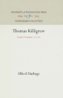 Thomas Killigrew : Cavalier Dramatist, 1612-83 - Book