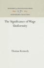 The Significance of Wage Uniformity - Book