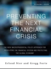Preventing the next financial crisis - Book