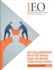 IMF Collaboration with the World Bank on Macro-Structural Issues - Book