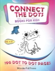 Connect The Dots - Book For Kids : 100 Dot-To-Dot Puzzles For Fun And Learning. A Fun Book Filled With Cute Animals, Cars, Spaceships, Airplanes, Fruits, Flowers and More! - Book