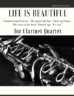 Life is beautiful for Clarinet Quartet : You will find the main themes of this wonderful movie: Good morning Princess, The eggs in the hat, Cheer up ... The ostrich egg - Ethiopian dance, We won. - Book