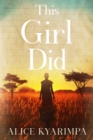 This Girl Did - Book