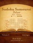 Sudoku Samurai Deluxe - Facil ao Extremo - Volume 6 - 255 Jogos - Book