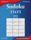 Sudoku 15x15 - Experto - Volumen 26 - 276 Puzzles - Book
