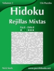 Hidoku Rejillas Mixtas - De Facil a Dificil - Volumen 1 - 156 Puzzles - Book