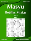 Masyu Rejillas Mixtas - Dificil - Volumen 4 - 276 Puzzles - Book