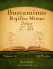 Buscaminas Rejillas Mixtas Deluxe - De Facil a Dificil - Volumen 5 - 255 Puzzles - Book
