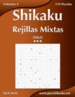 Shikaku Rejillas Mixtas - Dificil - Volumen 4 - 159 Puzzles - Book