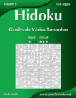 Hidoku Grades de Varios Tamanhos - Facil ao Dificil - Volume 1 - 156 Jogos - Book