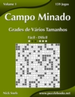 Campo Minado Grades de Varios Tamanhos - Facil ao Dificil - Volume 1 - 156 Jogos - Book