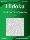 Hidoku Grades de Varios Tamanhos - Facil - Volume 2 - 156 Jogos - Book