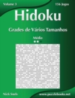 Hidoku Grades de Varios Tamanhos - Medio - Volume 3 - 156 Jogos - Book