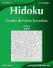 Hidoku Grades de Varios Tamanhos - Dificil - Volume 4 - 156 Jogos - Book