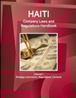 Haiti Company Laws and Regulations Handbook Volume 1 Strategic Information, Regulations, Contacts - Book