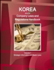 Korea South Company Laws and Regulations Handbook Volume 1 Strategic Information and Basic Laws - Book