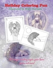 Holiday Coloring Fun by Molly Harrison : Angels, Polar Bears, Fairies, and More! - Book