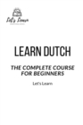 Let's Learn - Learn Dutch - Book