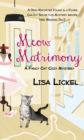 Meow Matrimony - eBook