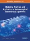 Handbook of Research on Modeling, Analysis, and Application of Nature-Inspired Metaheuristic Algorithms - Book
