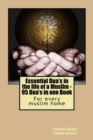 Essential Dua's in the life of a Muslim : 95 Dua's in one Book - Book