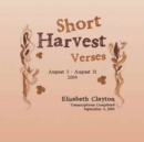 Short Harvest : Verses - Book