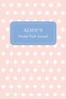 Alice's Pocket Posh Journal, Polka Dot - Book