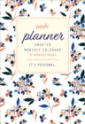 Posh: Perpetual Undated Monthly Pocket Planner Calendar - Book