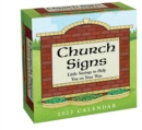 Church Signs 2022 Day-to-Day Calendar - Book
