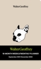 Walter Geoffrey 16-Month 2021-2022 Monthly/Weekly Planner Calendar - Book