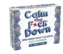 Calm the F*ck Down 2022 Coloring Day-to-Day Calendar - Book