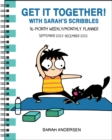 Sarah's Scribbles 16-Month 2022-2023 Weekly/Monthly Planner Calendar : Get It Together! - Book