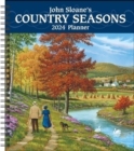 John Sloane's Country Seasons 12-Month 2024 Monthly/Weekly Planner Calendar - Book
