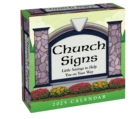 Church Signs 2025 Day-to-Day Calendar : Little Sayings to Help You on Your Way - Book