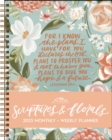 Scriptures and Florals 12-Month 2025 Monthly/Weekly Planner Calendar - Book