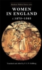 Women in England, 1275-1525 - eBook