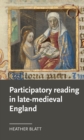 Participatory reading in late-medieval England - eBook