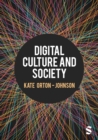 Digital Culture and Society - Book