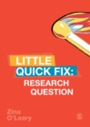 Research Question : Little Quick Fix - Book