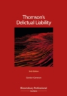Thomson's Delictual Liability - Book