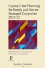 Rayney's Tax Planning for Family and Owner-Managed Companies 2021/22 - Book