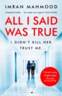 All I Said Was True - eBook