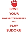 Love Your Norrbottenspets and Play Sudoku Norrbottenspets Sudoku Level 1 of 15 - Book