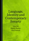 None Language, Identity and Contemporary Society - eBook