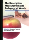 The Description, Measurement and Pedagogy of Words - eBook