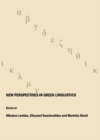 None New Perspectives in Greek Linguistics - eBook